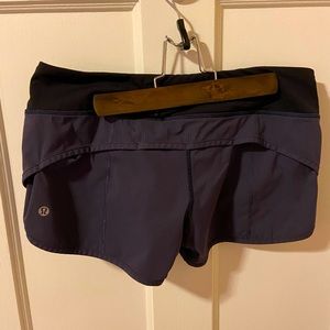 Lululemon running/walking shorts size 4